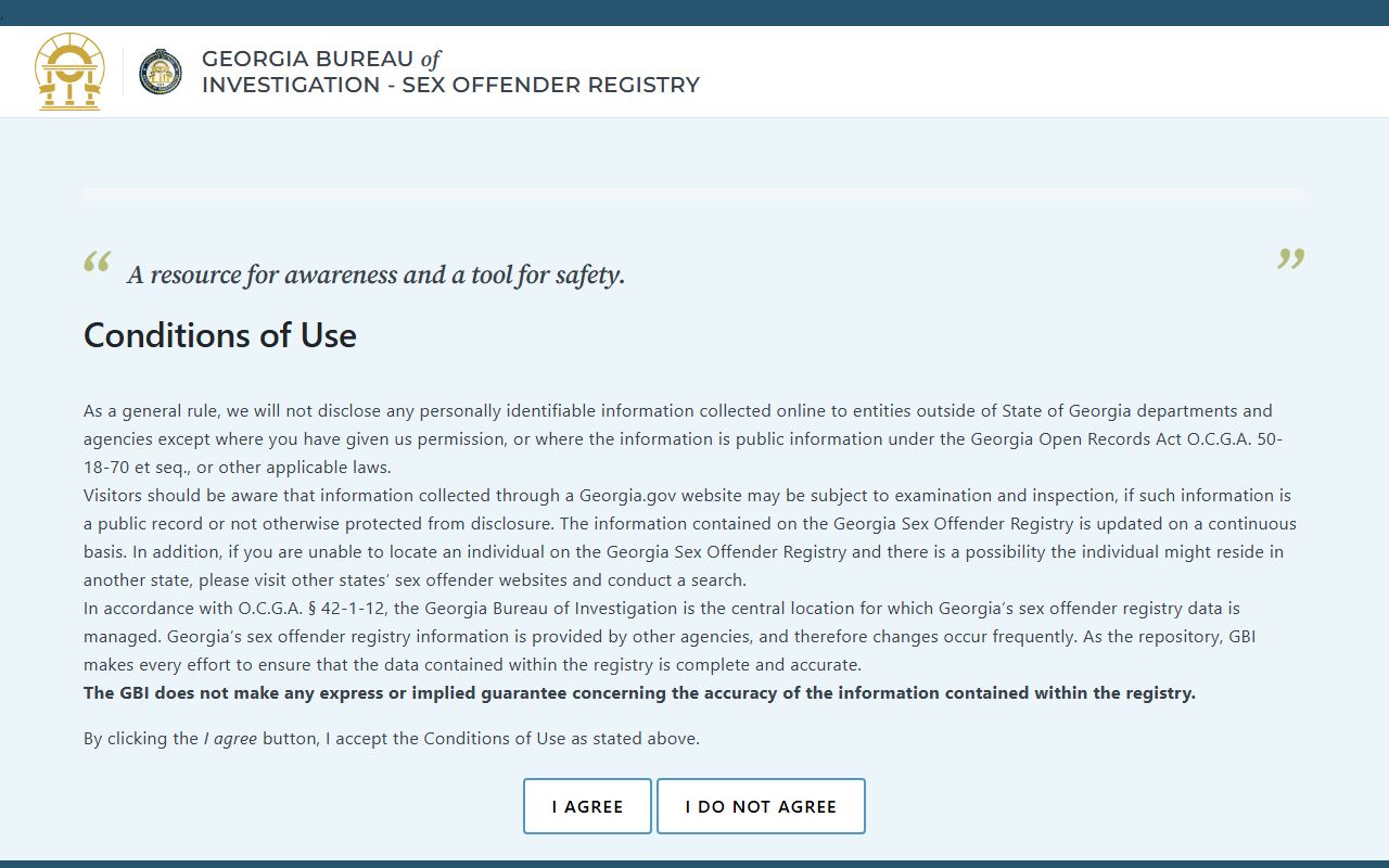 Screven County arrest records and charges GBI sex offender registry