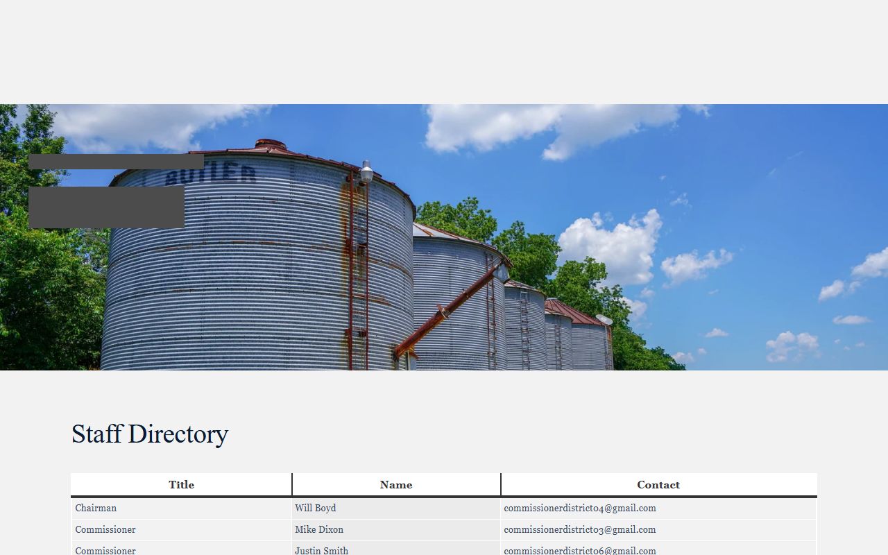 Screven County probate records staff directory